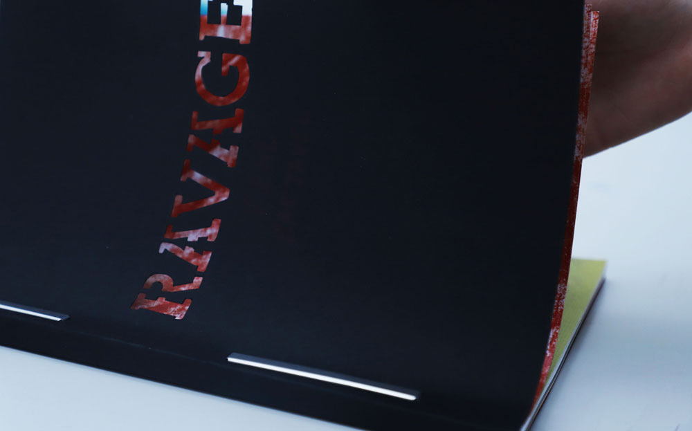 Photographie de la couverture de l'edition Ravage.